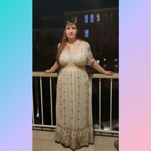 Ananta Boho Celestial Tiered Maxi